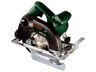 Sega circolare lama Ø mm.130 600w (pks 40) - 600w di potenza, tensione 230v / 50Hz, velocità 4.200 g/m., lama al widia ø mm.130, foro ø mm.16, profondità di taglio a 9...