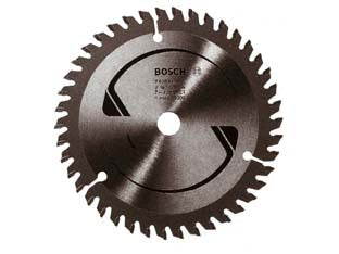 Disco lama widia per legno per seghe circolari - ø mm.130, foro mm.16/20 - 30 denti - con denti riportati in metallo duro