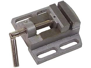 Morsa per trapano a colonna in alluminio ganasce mm.65, apertura mm.55, base mm.130x130 - Nessuna Descrizione per questo prodotto
