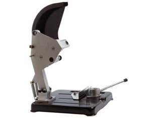 Supporto per smerigliatrice angolare 230 - PG 50.080 - con morsa a bloccaggio rapido, base in acciaio verniciato-corpo in alluminio pressofuso