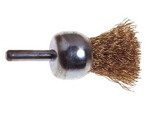 Spazzola a pennello fili acciaio - ø mm.16 codolo mm.6 per trapano PG 477.00 - Nessuna Descrizione per questo prodotto