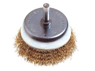 Spazzola a tazza fili acciaio per trapano - ø mm.70 codolo mm.6 PG 485.00 - Nessuna Descrizione per questo prodotto