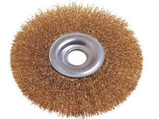 Spazzola a disco circolare con foro - ø mm.100 foro mm.13 PG 486.00 - Nessuna Descrizione per questo prodotto