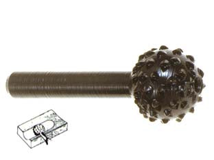 Fresa-raspa sferica rotativa per legno - codolo mm.6 per trapano PG 434.00 - Nessuna Descrizione per questo prodotto