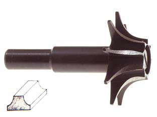 Fresa per profilo convesso - ø mm.25 codolo mm.8, per il legno PG 363.00 - Nessuna Descrizione per questo prodotto