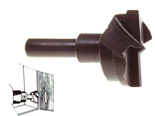 Fresa per cerniere - ø mm.26 PG 380.00 - codolo mm.8, per eseguire fori senza centratura in ogni tipo di legno e pannelli di masonite