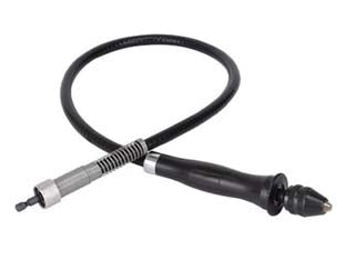 Flessibile per trapano - cm.90 mandrino mm.8 PG 550.00 - con cuscinetti a sfera, professionale, gambo ch 1/4'