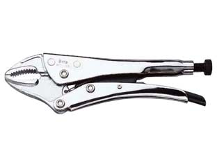 Pinza grip autobloccante art.1052 - mm.240 con ganasce concave cromate