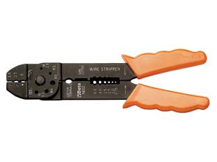 Pinza per capicorda art.1602 - mm.0,75-6 preisolati, impugnatura in materiale plastico