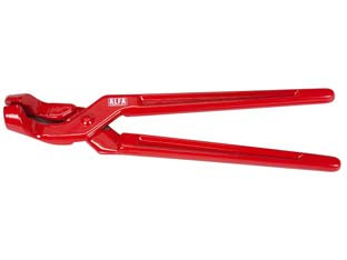 Pinza per rubinetti - mm.250 - in acciaio verniciato rosso