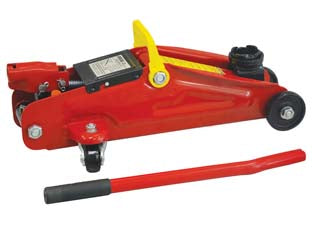 Cric idraulico a carrello portata kg.2000 - portata max Kg.2000, altezza max mm.335