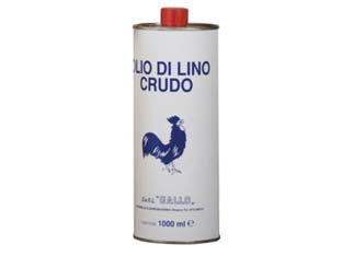 Olio di lino crudo - lt.1 - impiego: manufatti edili in particolare per pavimenti in cotto