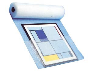 Plastica pluribolla - cm.100h. in rotoli da mt.50 - grammatura gr.45 al metro quadro circa