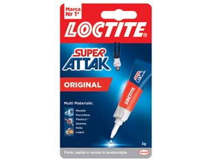 Super attak original gr.3 - adesivo universale istantaneo, a base cianoacrilato, è fluido e trasparente, è ideale per incollare gomma, pelle, cartone, me...