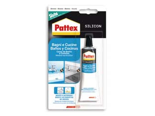 Pattex silicone sista silicon 5 bianco - ml.50 - in blister, sigillante siliconico acetico, colore bianco, la speciale resistenza alla formazione di muffe lo rende ideale per...
