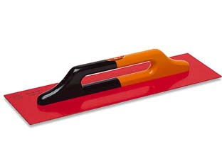 Frattone in abs rosso a due mani art.817 - cm.48x14 - in ABS con manico legno