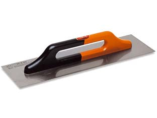 Frattone tipo tedesco a due mani art.814 - cm.48x14 - in acciaio con manico legno