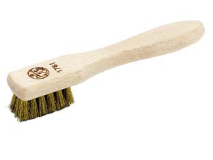 Spazzolino in ottone art.176 - con manico in legno