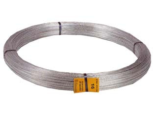 Filo ferro zincato in matasse -n° 6 filo ø mm.1,1 (mt.133 per ogni Kg. circa) - utilizzo: agricoltura, industria, edilizia