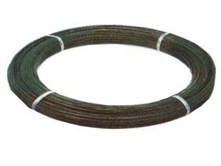 Filo ferro zincato e plastificato in matasse - n°14 filo ø mm.2,2/2,6 (mt.26 per ogni Kg.circa) - interno zincato esterno plastificato utilizzo: per il montaggio di tutte le reti e per il fai da te