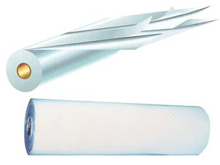 Foglia in polietilene neutra - mt.6 lunghezza film circa mt.42,36 - spessore mm.0,20, colore neutro