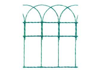 Rete zincata plastificata verde arcoplax - cm.120h. filo verticale 3,2 orizzontale 2,2 - rete ornamentale in filo d’acciaio ad alta resistenza, zincato e poi plastificato, colore verde alpi, fili orizzontali: attor...