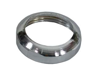 Dado per canotto - ø mm.32 filettatura 1'1/4 - in ottone cromato