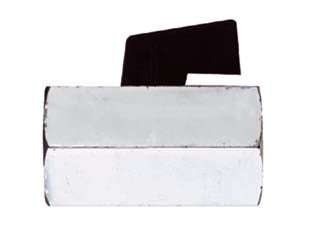 Valvola a sfera mignon ff art.125 - FF 3/8' - corpo in ottone cromato, adatta all'impiego in impianti idraulici, di riscaldamento e di condizionamento, attacchi filettati ...