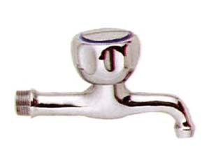 Rubinetto lavello - cm.10 - cromato fisso a parete