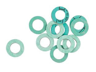 Guarnizioni fasit per raccordi - 1' - per raccordo sanitario, esente amianto, spessore mm.2