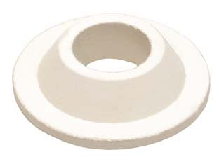 Guarnizione conica per piletta - 1'1/4 - in gomma bianca senza filetto