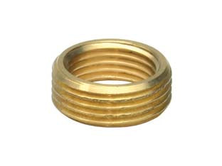 Ghiera di riduzione ottone lucido - F 3/8' M 1/2' - Nessuna Descrizione per questo prodotto