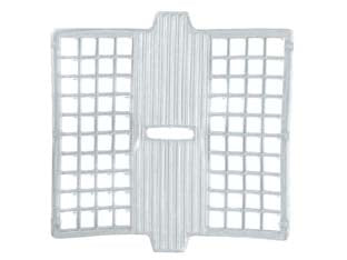 Parabordo antisdrucciolo per lavello in gomma bianco - cm.27,5x27h. blister pz.1 - realizzato in PVC, materiale completamente atossico, pratico e dalla linea semplice, grazie alle ventose disposte nella parte...