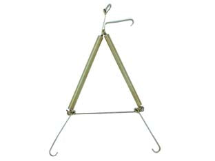 Appendipiatti a molla - n°3 cm.22x33 - in ottone giallo