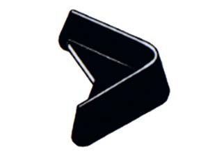 Piedini per montanti a bullone - mm.35x35 - in polietilene di colore nero