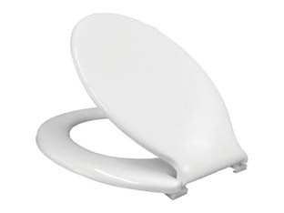 Sedile wc universale s12 export pl - termoplastico colore bianco