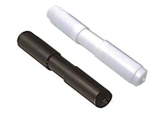 Rullino porta rotolo - colore bianco - in plastica