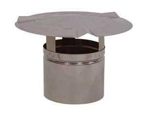 Fumaioli a cappello in acciaio inox - ø cm.8 - Nessuna Descrizione per questo prodotto