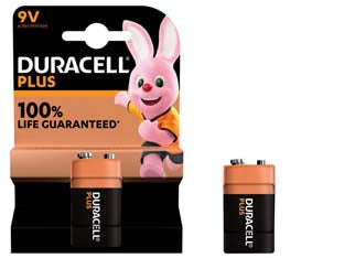 Pila transistor alcalina plus 9 volt - 9v blister da 1 pezzo (MN 1604)