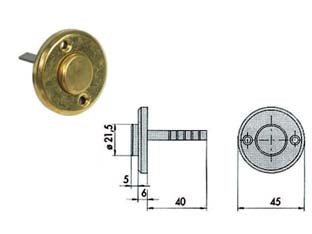 Pulsanti per elettroserrature 06110 00 - (06110000) - in ottone