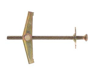Ancora a soffitto in acciaio kdv - KDV 4 vite ø 4 MA x mm.95 - con taglio combinato, zincatura passivata gialla