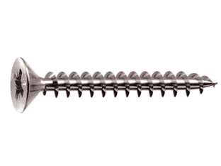 Viti panel-vit testa svasata piana acciaio chromiting - ø mm.3x25 - tutta filettata, vite universale specifica per l’avvitamento senza preforo su pannelli truciolari, legni naturali duri e tene...