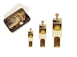 Ganci x ottonati in scatolina - n.1 in conf.10 pz. - Nessuna Descrizione per questo prodotto