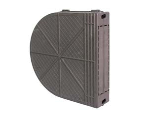 Scatola avvolgibili in plastica interforo cm.18,5 - dim.ingombro cm.20,5x4,5x20,5 - Nessuna Descrizione per questo prodotto
