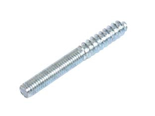Viti di giunzione filettate ferro legno - ø mm.6x60 - in acciaio zincato