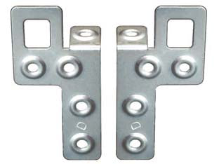 Attaccaglie per pensili zincate - SX - acciaio zincato