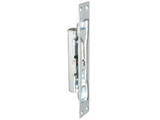 Catenaccio a leva ad azione singola da incasso art.420 - mm.16x150h. - in acciaio zincato per serramenti in metallo
