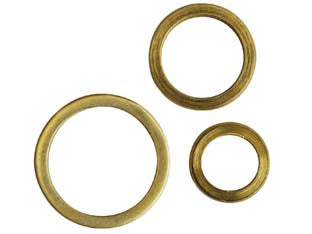 Rondelle alzaporta in ottone - ø mm.9/14 - Nessuna Descrizione per questo prodotto