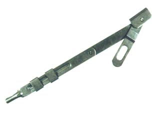 Paletto per cancelli a leva art.305 - mm.22x350h. - in acciaio zincato