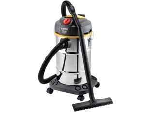 Aspirapolvere e liquidi trenta x lt.30 1400w - 1400w, capacità serbatoio lt.30, tensione 230w / 50Hz, portata aria 65 lt./sec., depressione colonna 240 mbar , sistema aspir...